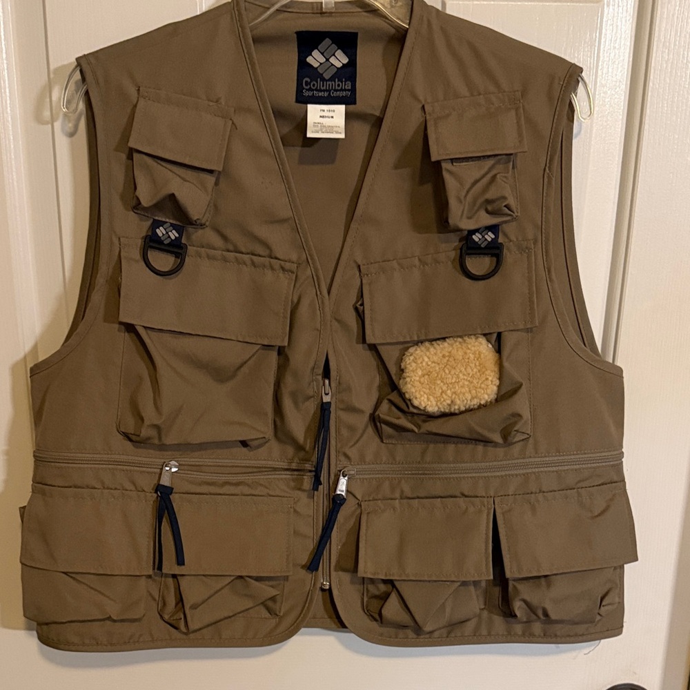 NEW Vintage Columbia Fishing Vest - Picture 7 of 7